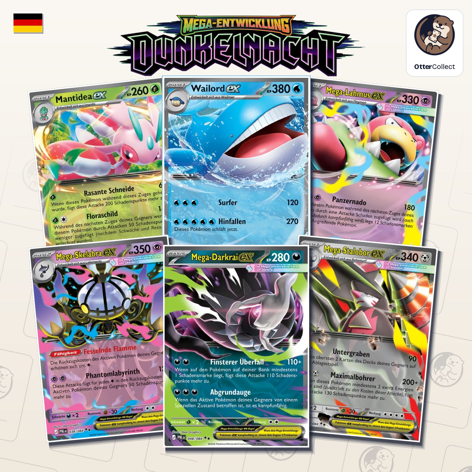 Pokémon TCG Dunkelnacht Einzelkarten (Cover)