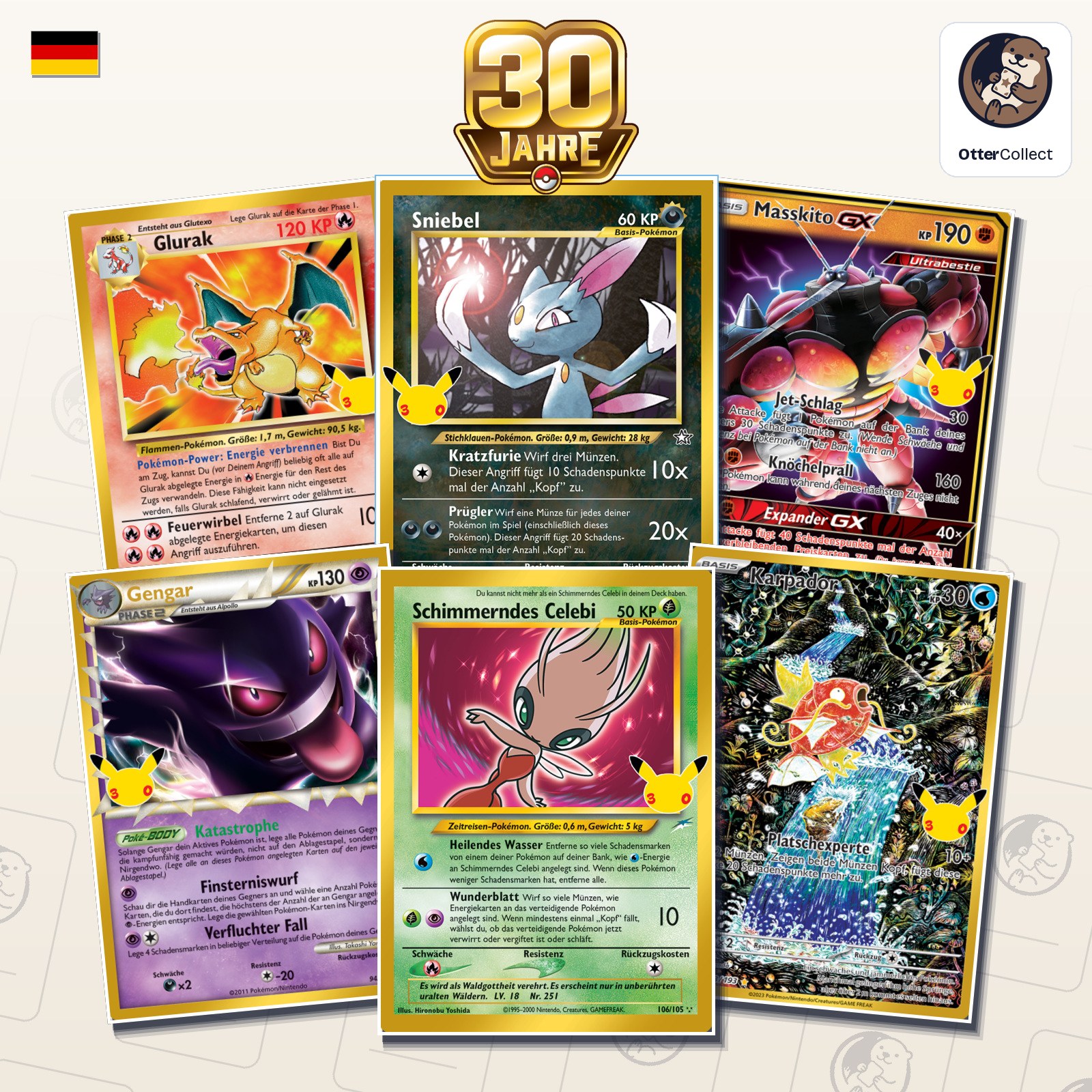 Pokémon TCG 30 Jahre: Klassische Sammlung Einzelkarten (Cover)