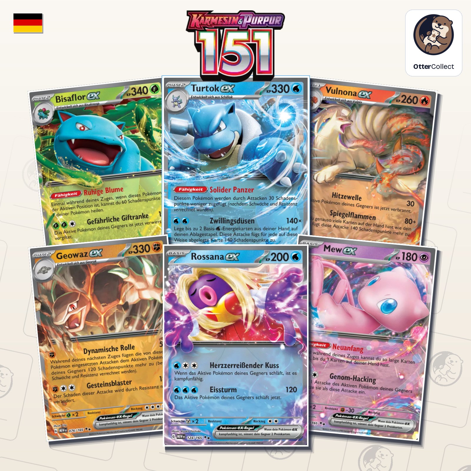 Pokémon TCG 151 Einzelkarten (Cover)