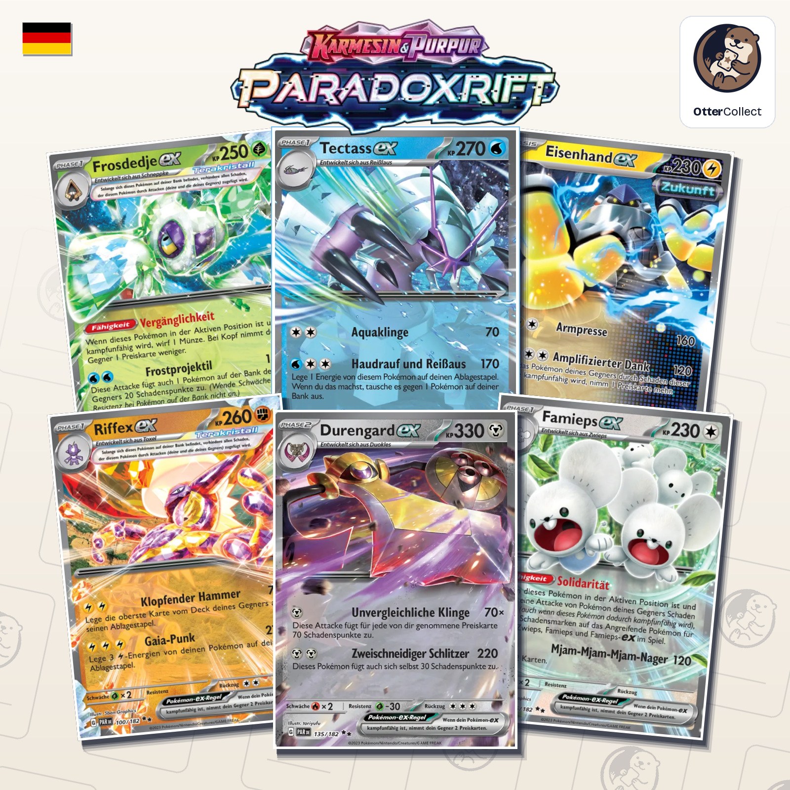 Pokémon TCG Paradoxrift Einzelkarten (Cover)