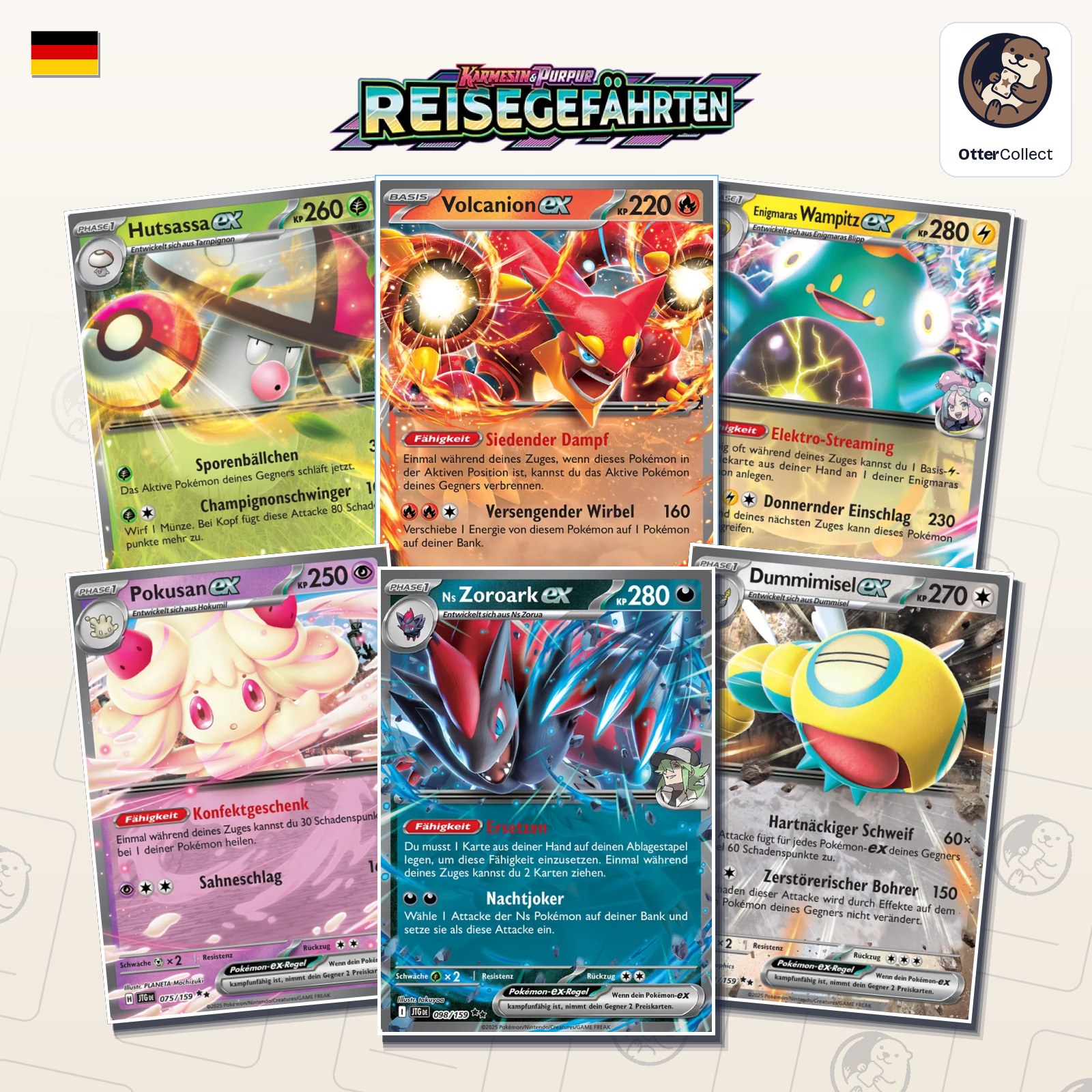 Reisegefährten Einzelkarten