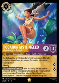Pocahontas & Meeko - Abenteuerliche Freunde 027 – Angriff der Ranke!, Lorcana-Karte Deutsch