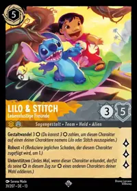 Lilo & Stitch - Lebenslustige Freunde 031 – Angriff der Ranke!, Lorcana-Karte Deutsch