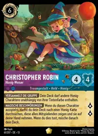 Christopher Robin - Honig-Weiser 061 – Angriff der Ranke!, Lorcana-Karte Deutsch