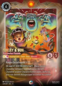 Sulley & Buh - Erschrecker-Freunde 229/207 – Angriff der Ranke!, Lorcana-Karte Deutsch