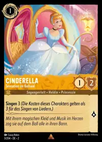 Cinderella - Sensation im Ballsaal 003 – Aufstieg der Flutgestalten, Lorcana-Karte Deutsch
