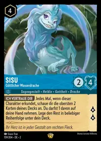 Sisu - Göttlicher Wasserdrache 159 – Aufstieg der Flutgestalten, Lorcana-Karte Deutsch