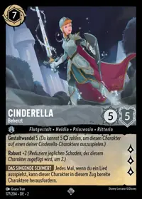 Cinderella - Beherzt 177 – Aufstieg der Flutgestalten, Lorcana-Karte Deutsch