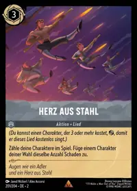 Herz aus Stahl 201 – Aufstieg der Flutgestalten, Lorcana-Karte Deutsch