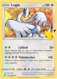 Lugia 022/025 – Celebrations (CEL), Pokémon-Karte Deutsch