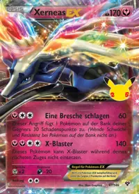 Xerneas-EX 97/146 – Celebrations Klassische Kollektion (CEL:CC), Pokémon-Karte Deutsch