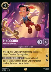 Pinocchio - An Fäden geknüpft 061 – Domäne von Dschafar, Lorcana-Karte Deutsch
