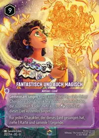 Fantastisch und auch magisch 212/204 – Domäne von Dschafar, Lorcana-Karte Deutsch