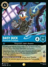 Daisy Duck - Paranormale Ermittlerin 154 – Geflüster aus der Tiefe, Lorcana-Karte Deutsch