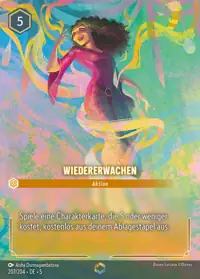 Wiedererwachen 207/204 – Himmelsleuchten, Lorcana-Karte Deutsch