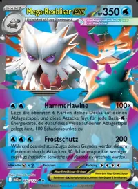Mega-Rexblisar-ex 036/132 – Mega-Entwicklung (MEG), Pokémon-Karte Deutsch