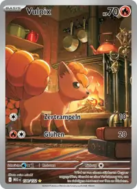 Vulpix 138/132 – Mega-Entwicklung (MEG), Pokémon-Karte Deutsch