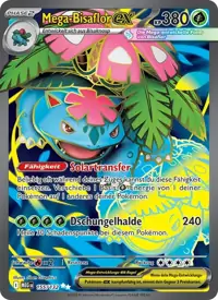 Mega-Bisaflor-ex 155/132 – Mega-Entwicklung (MEG), Pokémon-Karte Deutsch