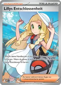 Lillys Entschlossenheit 169/132 – Mega-Entwicklung (MEG), Pokémon-Karte Deutsch