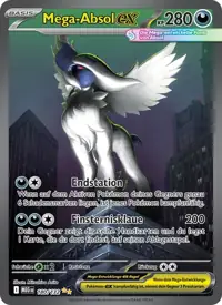 Mega-Absol-ex 180/132 – Mega-Entwicklung (MEG), Pokémon-Karte Deutsch