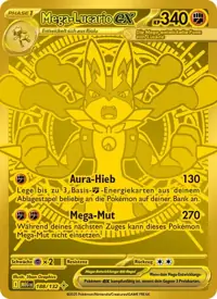 Mega-Lucario-ex 188/132 – Mega-Entwicklung (MEG), Pokémon-Karte Deutsch