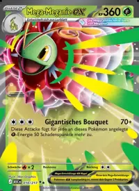Mega-Meganie-ex 010/217 – Erhabene Helden (ASC), Pokémon-Karte Deutsch