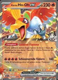 Klarins Ho-Oh-ex 026/217 – Erhabene Helden (ASC), Pokémon-Karte Deutsch