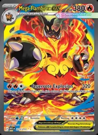 Mega-Flambirex-ex 273/217 – Erhabene Helden (ASC), Pokémon-Karte Deutsch