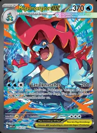 Mega-Impergator-ex 274/217 – Erhabene Helden (ASC), Pokémon-Karte Deutsch