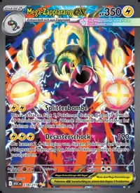 Mega-Zapplarang-ex 278/217 – Erhabene Helden (ASC), Pokémon-Karte Deutsch