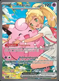 Lillys Piepi-ex 280/217 – Erhabene Helden (ASC), Pokémon-Karte Deutsch