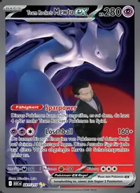 Team Rockets Mewtu-ex 281/217 – Erhabene Helden (ASC), Pokémon-Karte Deutsch