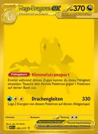 Mega-Dragoran-ex 295/217 – Erhabene Helden (ASC), Pokémon-Karte Deutsch