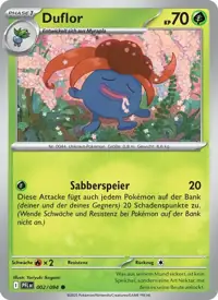 Duflor 002/094 – Fatale Flammen (PFL), Pokémon-Karte Deutsch