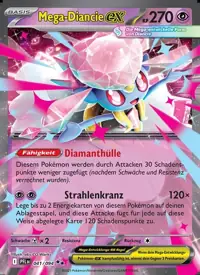 Mega-Diancie-ex 041/094 – Fatale Flammen (PFL), Pokémon-Karte Deutsch