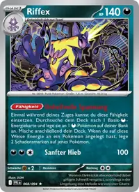Riffex 068/094 – Fatale Flammen (PFL), Pokémon-Karte Deutsch