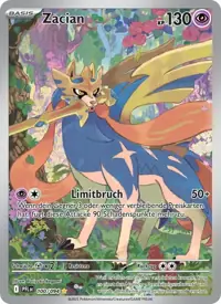 Zacian 100/094 – Fatale Flammen (PFL), Pokémon-Karte Deutsch