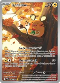 Dedenne 093/088 – Optimale Ordnung (POR), Pokémon-Karte Deutsch