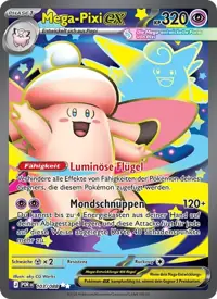 Mega-Pixi-ex 103/088 – Optimale Ordnung (POR), Pokémon-Karte Deutsch