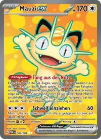 Mauzi-ex 107/088 – Optimale Ordnung (POR), Pokémon-Karte Deutsch