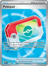 Poképad 113/088 – Optimale Ordnung (POR), Pokémon-Karte Deutsch