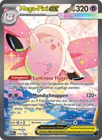Mega-Pixi-ex 119/088 – Optimale Ordnung (POR), Pokémon-Karte Deutsch