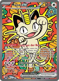 Mauzi-ex 121/088 – Optimale Ordnung (POR), Pokémon-Karte Deutsch