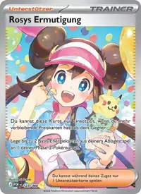 Rosys Ermutigung 123/088 – Optimale Ordnung (POR), Pokémon-Karte Deutsch