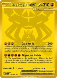 Mega-Zygarde-ex 124/088 – Optimale Ordnung (POR), Pokémon-Karte Deutsch