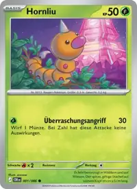 Hornliu 001/086 – Wachsendes Chaos (CRI), Pokémon-Karte Deutsch