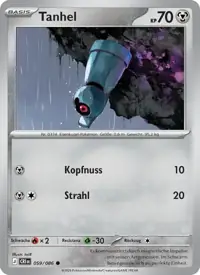 Tanhel 059/086 – Wachsendes Chaos (CRI), Pokémon-Karte Deutsch