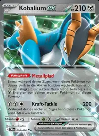 Kobalium-ex 064/086 – Wachsendes Chaos (CRI), Pokémon-Karte Deutsch