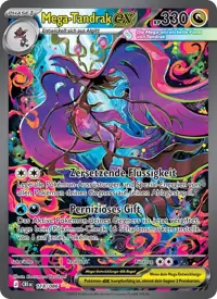 Mega-Tandrak-ex 118/086 – Wachsendes Chaos (CRI), Pokémon-Karte Deutsch