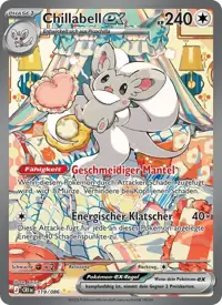 Chillabell-ex 119/086 – Wachsendes Chaos (CRI), Pokémon-Karte Deutsch